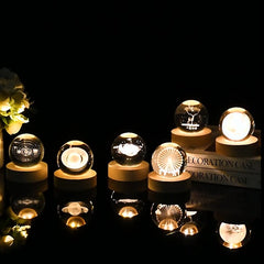 Luminous Crystal Ball Projection Ambience Light